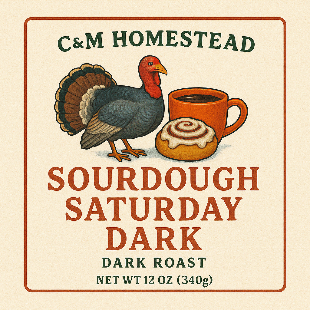 SOURDOUGH SATURDAY DARK- DARK ROAST