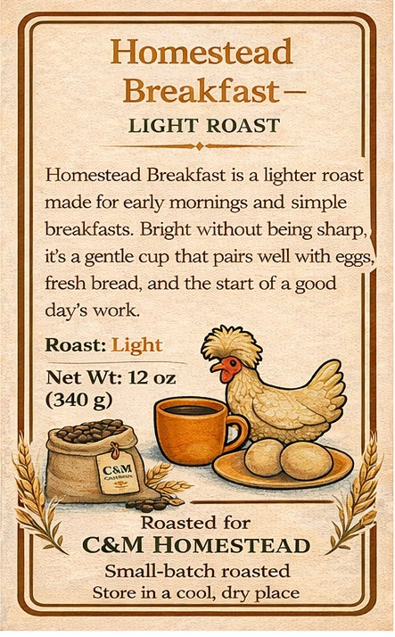 HOMESTEAD BREAKFAST -LIGHT ROAST
