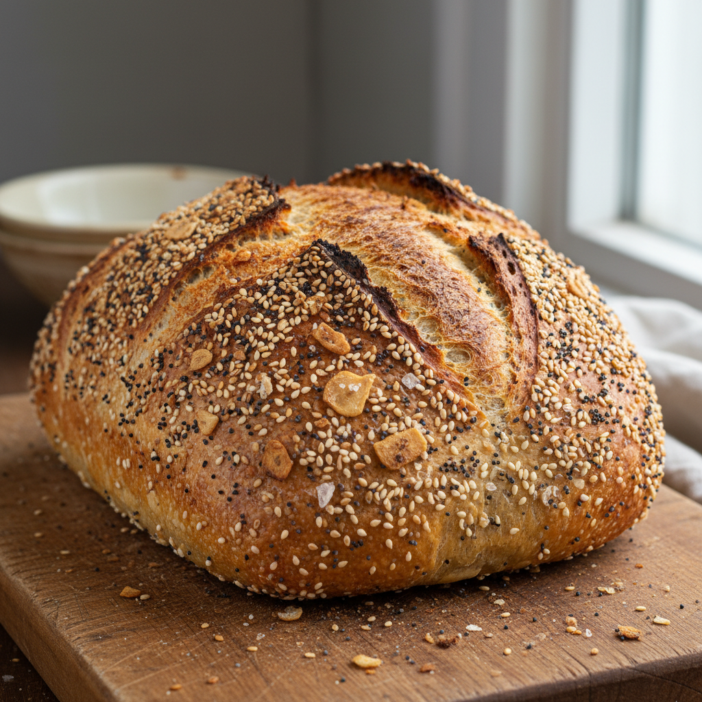 Everything Sourdough Bread