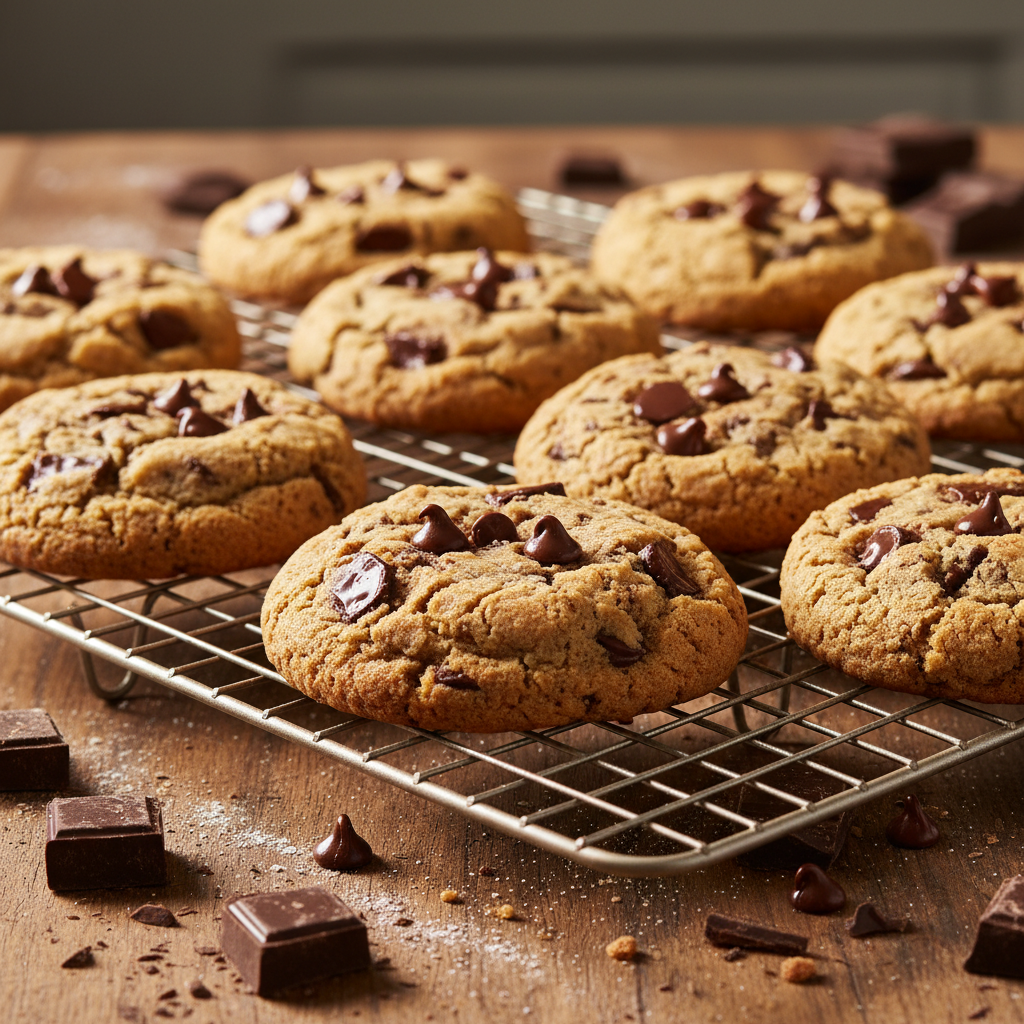 Sour Dough Chocolate Chip Cookies